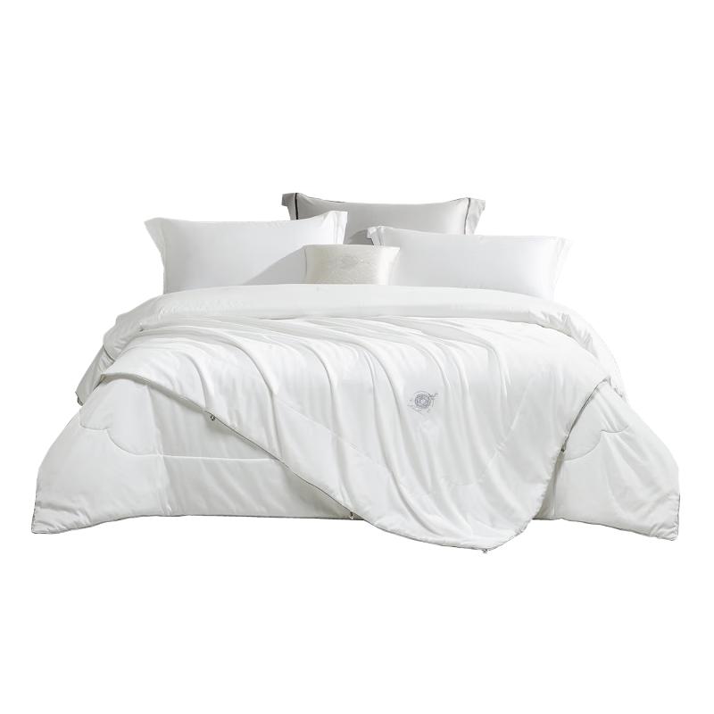 LUOLAI 100% Mulberry Silk Quilt with 60-Count Cotton Shell