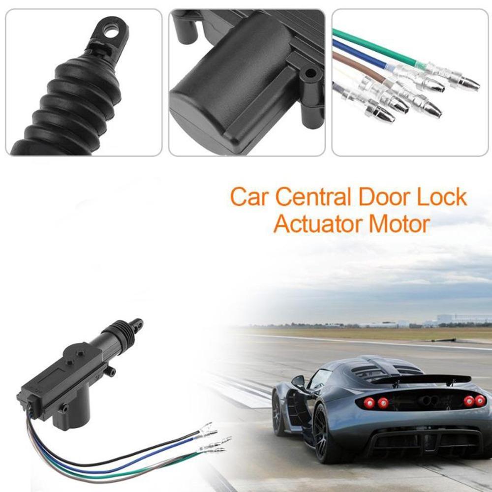 5 Wire Car Door Lock Actuator 12-Volt Central Door Lock Actuator  Automotive Replacement