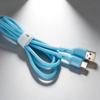 Silicone USB C Charging Cable, USB A to USB C Data Wire Line, 1 Meter Soft Cord for Travel Desk and Bedside Charging