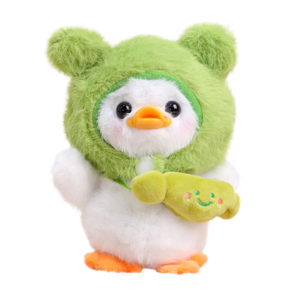 Cute Animal Plush Duck Pendant With Pp Cotton Filling For Travel Accessories