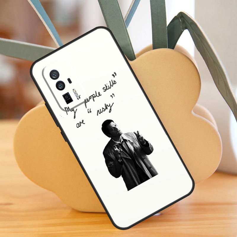 Angel Castiel Supernatural Case For Xiaomi 14 13 Ultra 11T 12T 13T Pro 12 Lite POCO F6 F5 X6 M6 Pro X5 X3 F3 M5s Cover