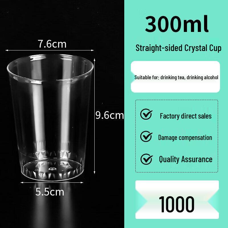 Premium Disposable Thickened Plastic Cups