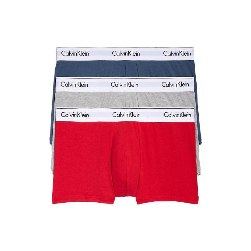 

Calvin Klein SS23 Waistband Letter Logo Printed Boxer Shorts 3-Pack Men bottoms NB1085-931 L