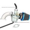 Blue PZ22 Carburetor Intake Pipe & Air Filter for 50CC-125CC Off-road Motorcycles, ATVs & Beach Buggies