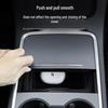 Tesla Model Y/3 Center Console Storage & Silicone Pad Ice Crystal Accessory.