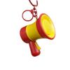 Loudspeaker Music Keychain Pendant Recording Handheld Speakers Toy Music Trumpet Key Chain  Unisex