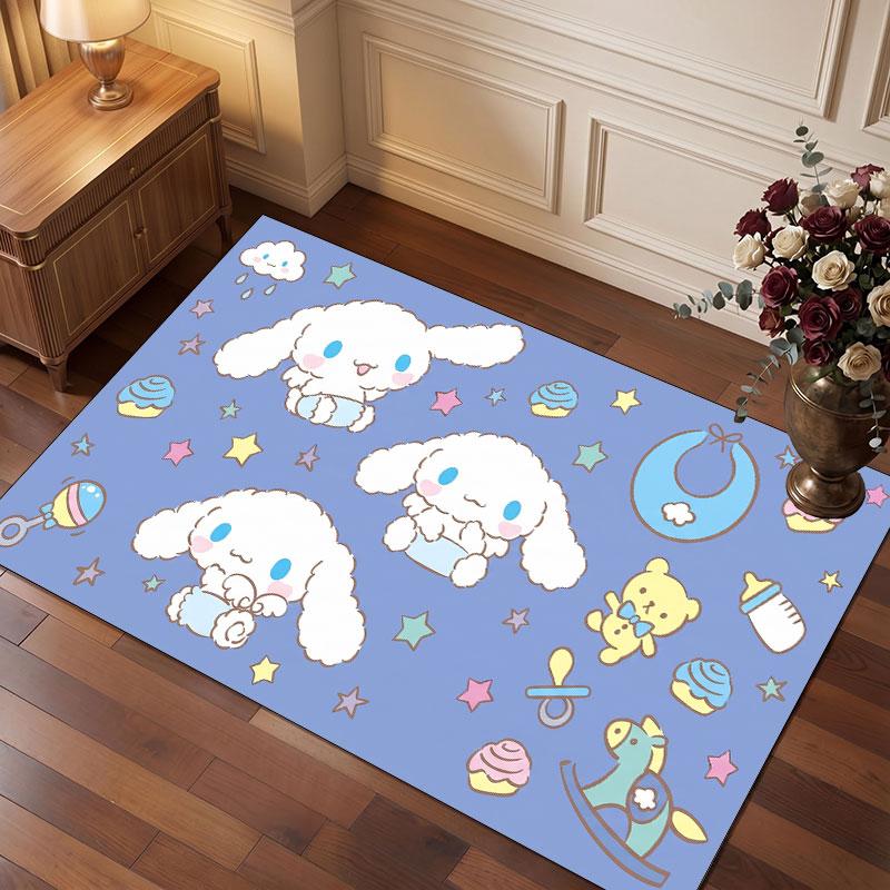 Cinnamoroll Rug Soft Thick Non Slip Floor Carpet for Bedroom Living Room Home Decor