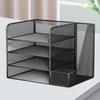 Multi-functional Desk File Organizer Space-saving Multi-layer Bookshelf  Office Supply