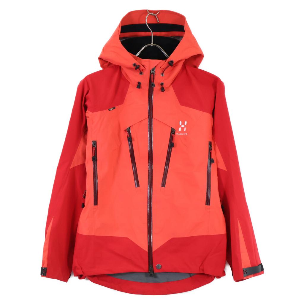 Haglfs [Excellent Condition] 1139053 SPITZ 2 JACKET GORE-TEX Nylon Mountain Parka Jacket XS Red x pinkUsed