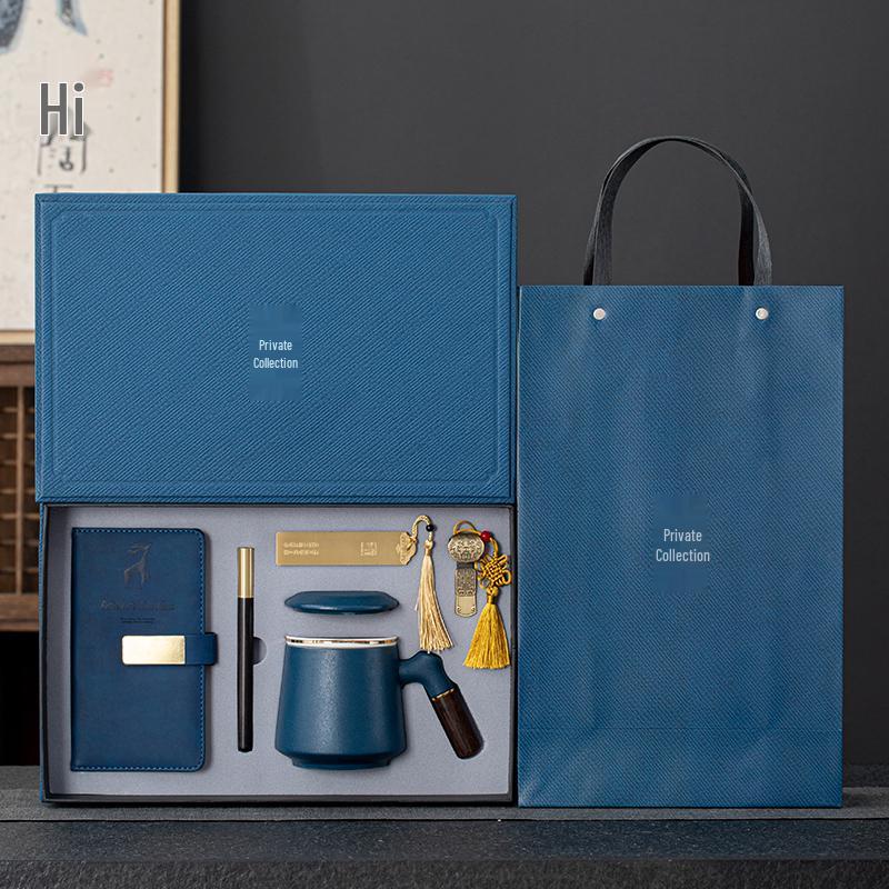 Individuelles Logo Firmenveranstaltungs-Souvenir-Set für Kundengeschenke und Jubiläumsgedenken