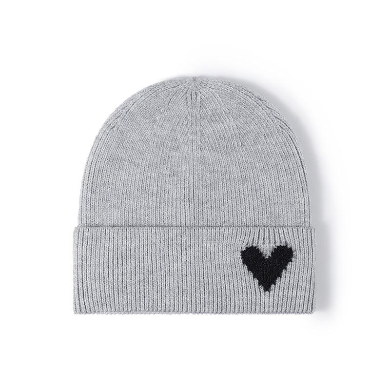 Wholesale Hot Selling Low MOQ Oem Brand Designer Winter Warm Wool Jacquard logo Custom Knitted Beanie