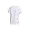 Adidas Donovan Mitchell Social Basketball Short Sleeve T-Shirt Men Tops White GI8889
