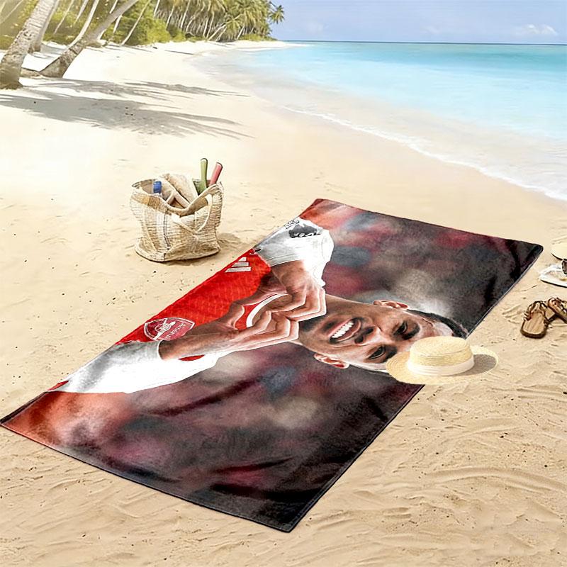 Gabriel Print Beach Towel, Large Soft Quick Dry Towel for Beach Camping Swimming