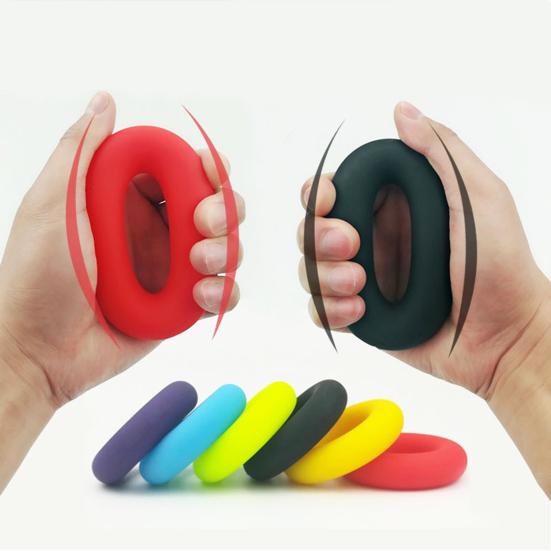 Typ-O Muskelkrafttraining Silikonring Kraft Finger Handgriff Trainer