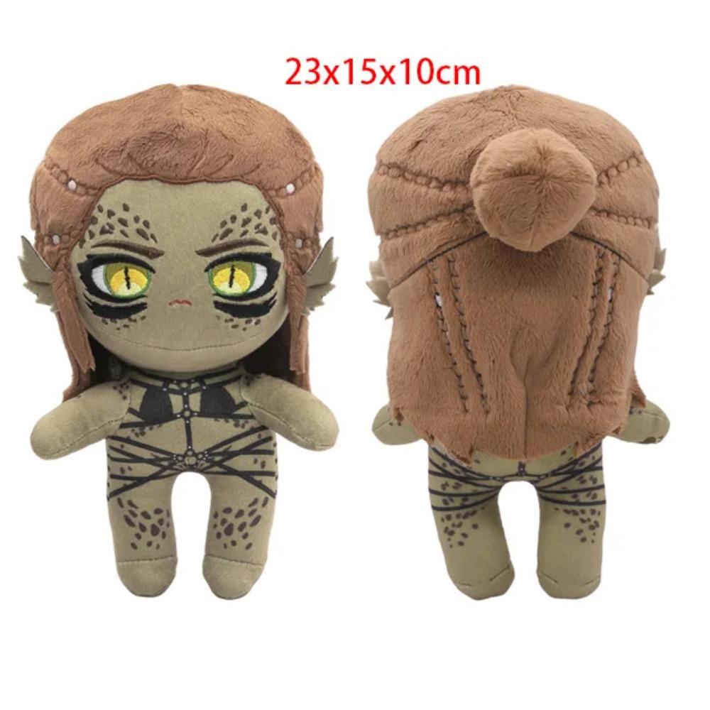 Astarion Bear Lllithid Mind Flayer Gale Cosplay Soft Stuffed Dolls Baldur Cos Gate Plush Toys Halloween Xmas Fantasy Mascot Gift