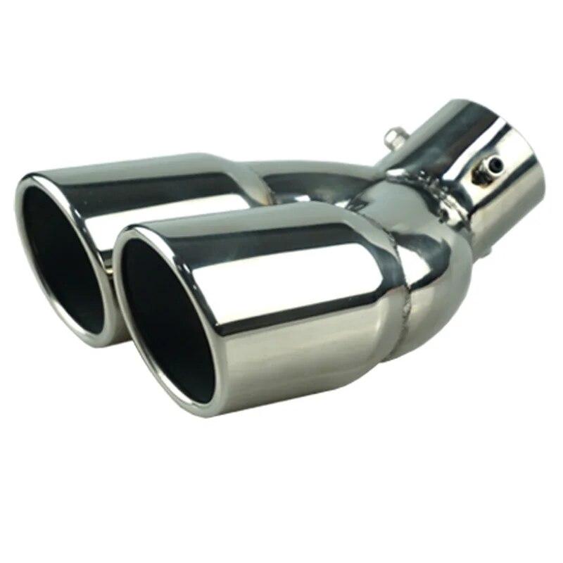 Stainless Steel Exhaust Pipe Muffler Tailpipe Muffler Tip For Lexus UX 200H 250H 260H 2019-2023 Car Rear Tail Throat Accessories