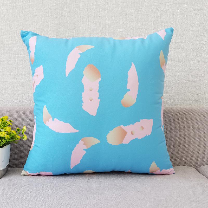 New Modern Nordic Simple Pillowcase Living Room Sofa Home Pillowcase Short Plush Cushion