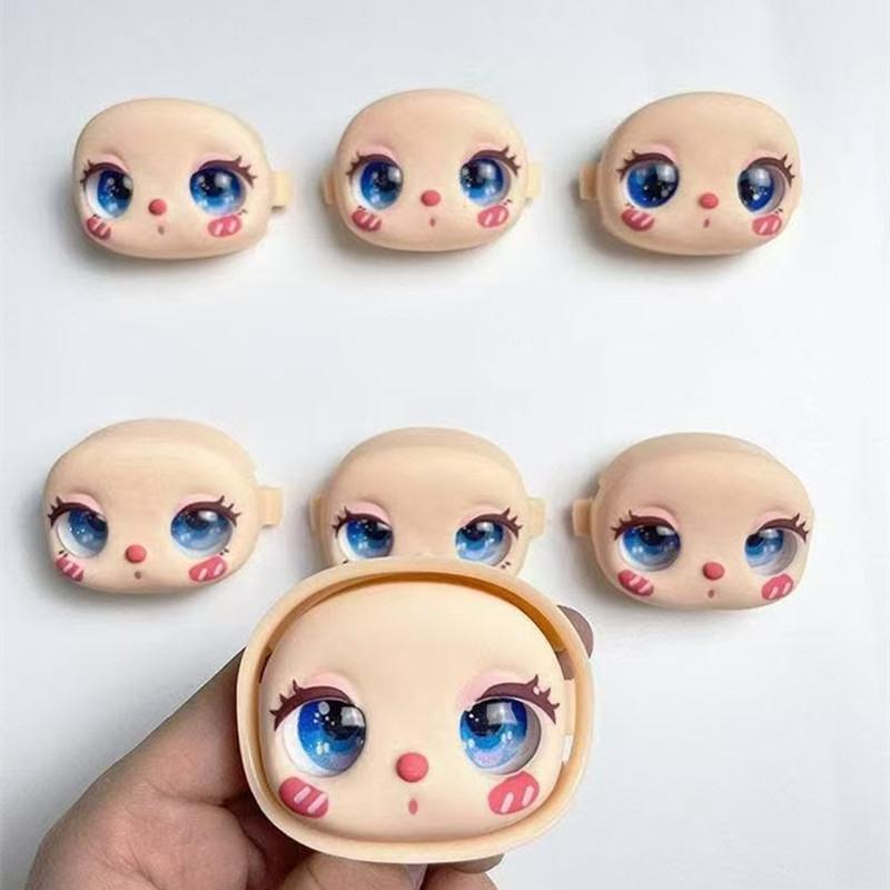 

1 Набор Кукольные DIY Аксессуары 5,5 см/10 см Сменная Голова Рука Нога Набор Для Куклы Ребенок Три Игрушка Случайный Стиль