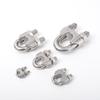 304 Stainless Steel Wire Rope Thimble, U-Bolt Clamp & Clip Set