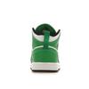 Air Jordan 1 Mid PS Kids Lucky Green Black White DQ8424-301