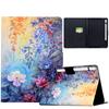 Painting Cute Cat Flip Tablet Case For iPad mini 6 2021/mini 7 2024 8.3 inch Universal Adjustable Stand Protective Case