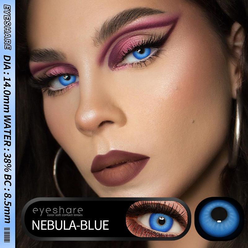 Eyeshare Bunte Kontaktlinsen für Halloween, Anime-Zubehör, Linsen, Cosplay, Augenlinsen, jährlich, 2 Stück/Paar