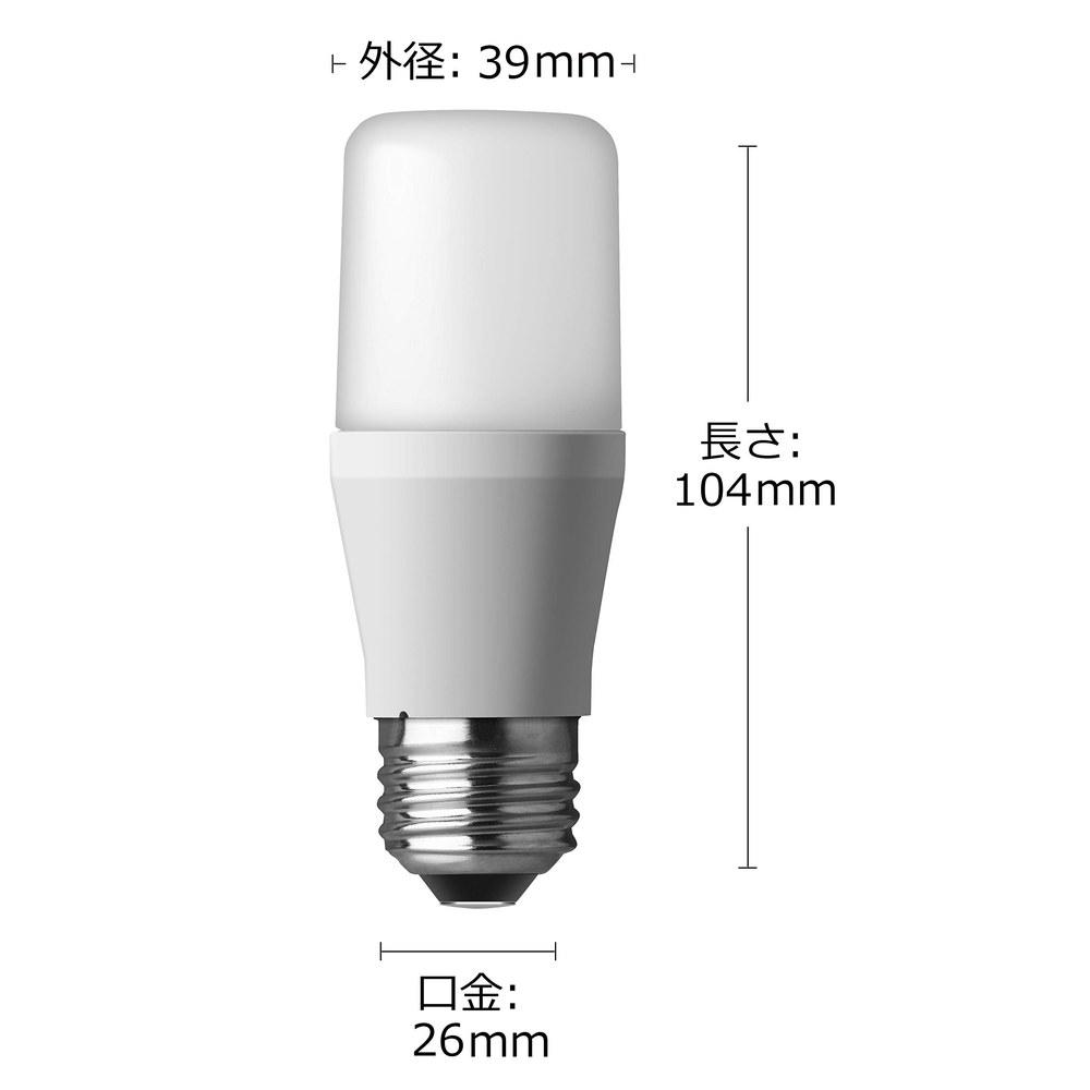 Panasonic LED Light Bulb T-Shape 6.0W 60W Equivalent Daylight Base Diameter 26mm Suitable for Enclosed Fixtures