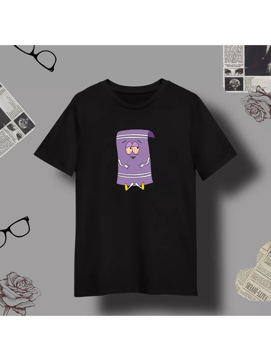 T-shirt with print Towel South Park 4XL