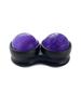 Handheld Double Ball Resin Massage Roller for Muscle Relaxation and Yoga