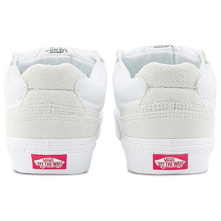 Vans Caldrone Retro Comfortable Durable Breathable Low-Top Skate Shoes Men Sneakers White Gray VN0A5JM2WWW