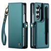 For Samsung Z Fold 7 Wallet Phone Case with PU+TPU Material 30% Off Card Slot Design