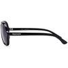 Fastrack Men Pilot Non Polarization Sunglasses (Black) Pack of 2