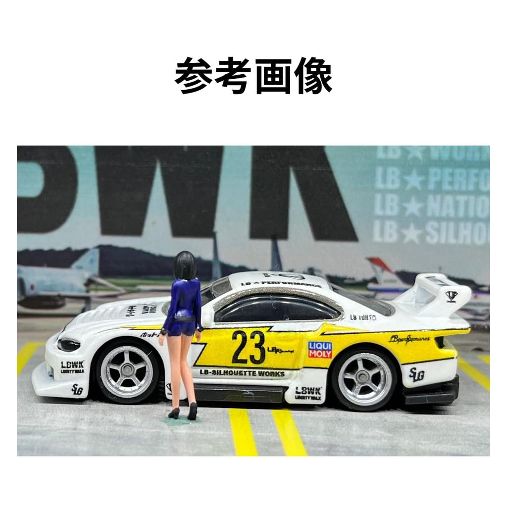 1/64 Die-Cast Car Custom Wheel Set CE28 TE37 AH0013 Silver 4 Types Direct from Japan