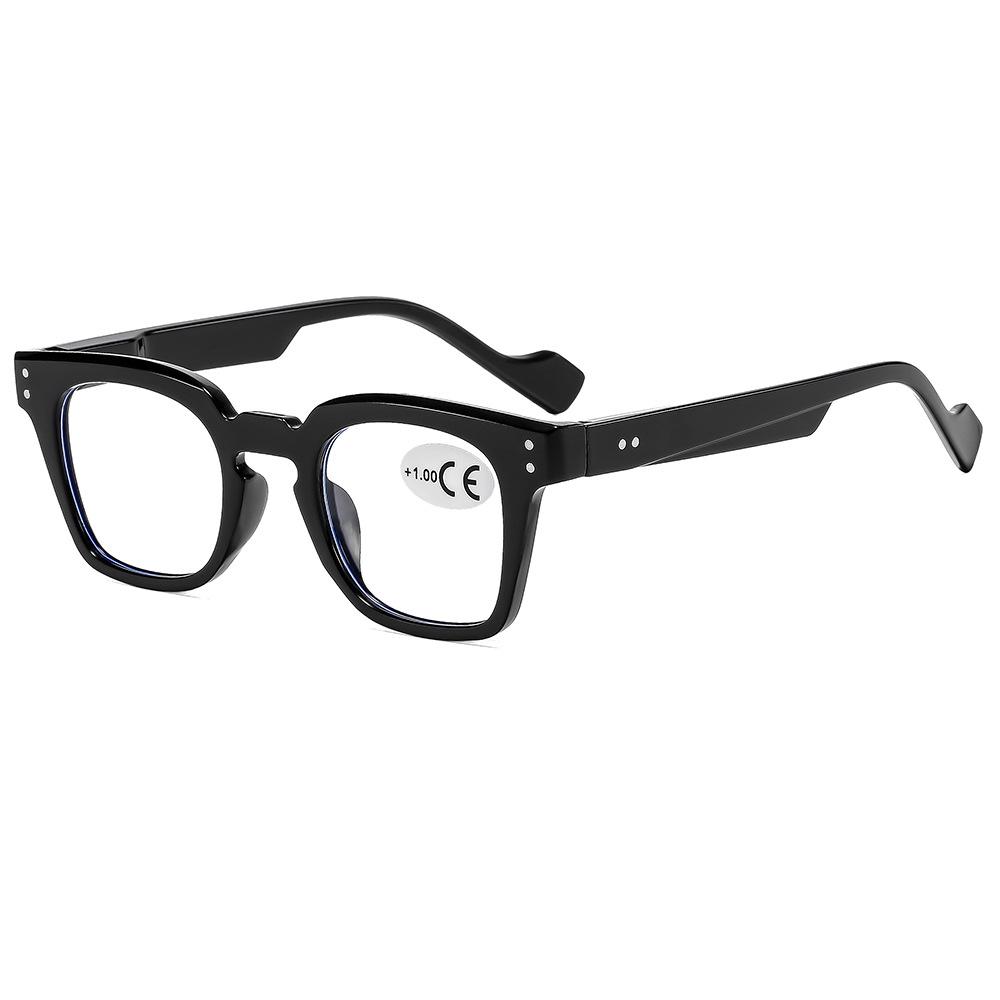 2025 New Men Presbyopic Reading Glasses Frame Retro Fashion Square Reading Eyeglasses for Presbyopia Reader Spectacles