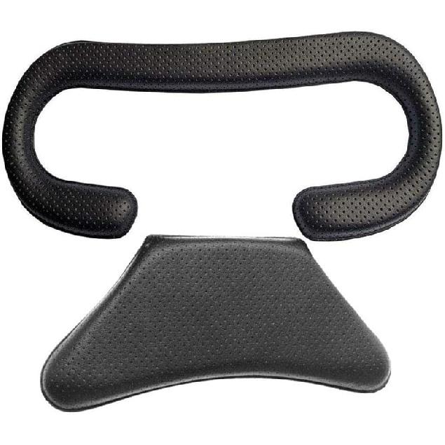 TamBee Vive PRO Face Cushion Pad Face Foam Replacement, PU Leather Face Cover Pad Removable Facial Interface for HTC Vive PRO VR (Face Foam 2PC)