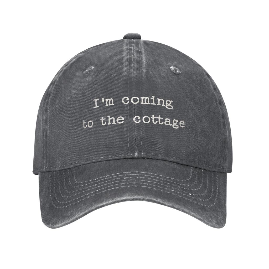 Berretto da Baseball Lavato Rivalità Riscaldata Sto Venendo Al Cottage Cappellino Estivo Trucker Per Donna Uomo Moda Cappellini da Baseball Parasole