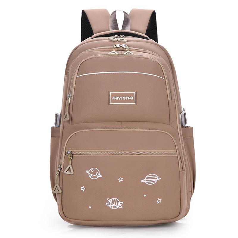 Women's Large Capacity Backpack Print Men's Backpack Junior High School Student Schoolbag
