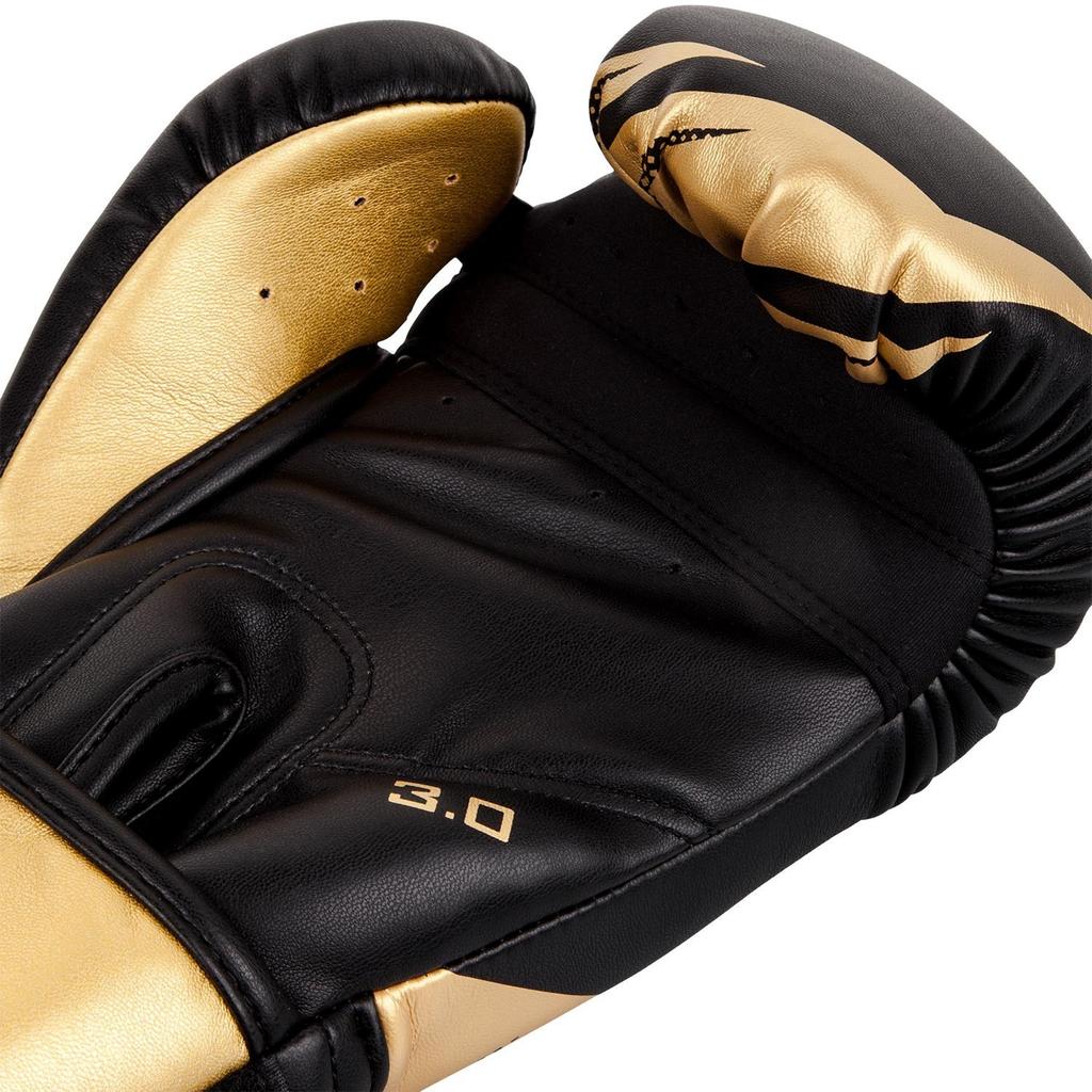 Venum Challenger 3.0 Boxing Gloves Black/Gold 16Oz