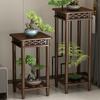 Semplice Supporto in Legno per Vasi da Fiori da Interno Supporto Decorativo per Piante Organizer Chic per la Casa Scaffale Espositore per Fiori per Soggiorno