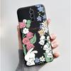 Cute Little Panda Pattern For ZTE Nubia RedMagic 8S Pro 5G / 8S Pro+ 5G Case Shockproof Soft Black Cartoons Painted Casing