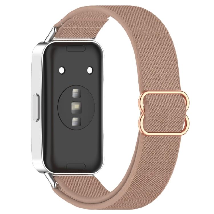 Comfortable Elastic Bracelets Watchband for Band 8 9 10 Adjustable Nylon Watch Strapped Belt for Daily Activity