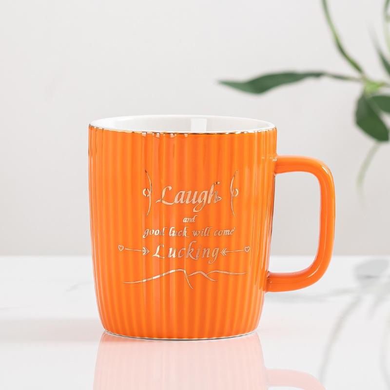 Creative Simple Ceramic Cup Ins Style Mug Coffee Cup Gift Box