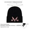 Unisex M Letter Embroidery Beanies Hats Autumn Majin Buu Winter Warm Hat Hip Hop Caps For Women Men Cotton Skull Bonnet Hat