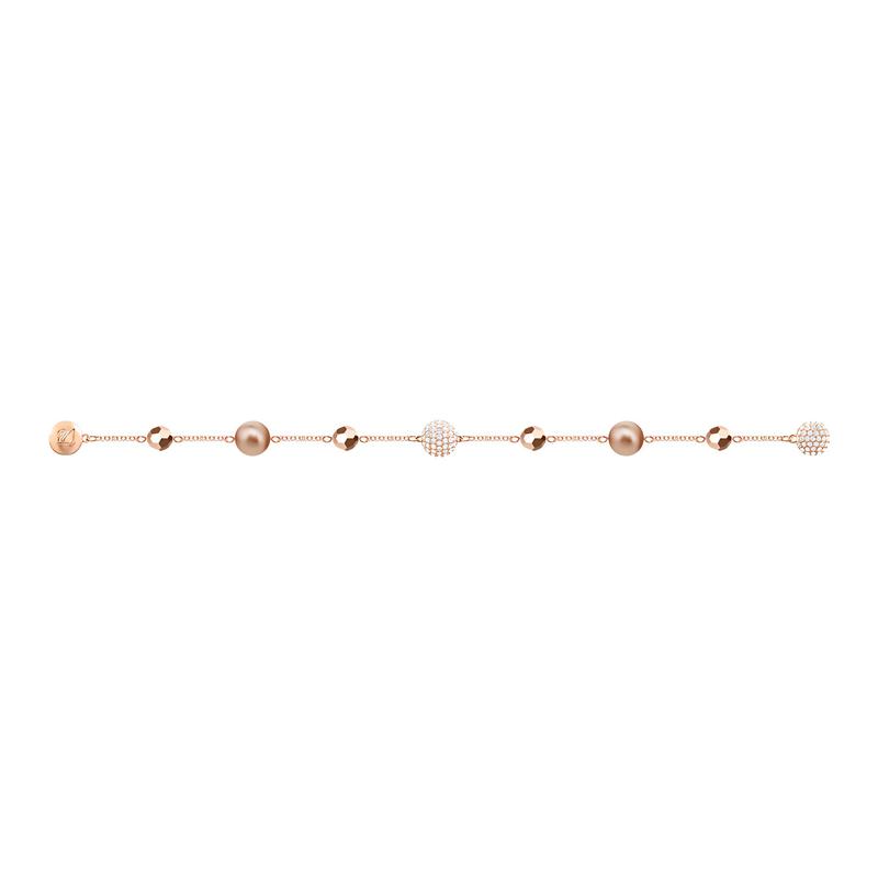 Swarovski Rose gold-plated bracelet for women 5451034