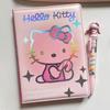 Hello Kitty Heart Notepad: Cute Girly Cartoon Planner with Color Pages