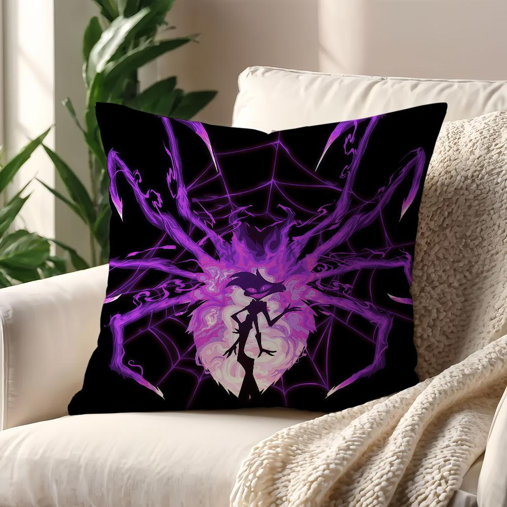 H-HazbinS Cool H-Hotel cushion cover Decoration Room Shop Car Best Home Office Coffee Pillow Sofa Printing Nordic Simplicity Hit