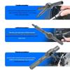 24-in-1 Multifunctional Ratchet Screwdriver Set: Strong Magnetic Phillips & Flat Head Bits for Household Use
