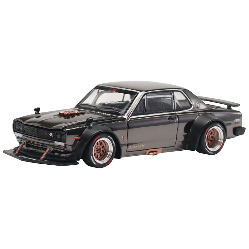 

ПОП-ГОНКИ 1/64 SKYLINE GT-R V8 DRIFT (ХАКОСУКА) ТЕМНИЙ ХРОМ Готовий виріб