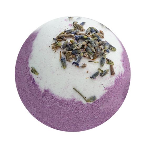 Soothing Bath Bombs 100G Dry Flowers Bombs, Lavender Rose Calendula Essential Natural Ingredients Oils Fizzies Ball, Relaxation Spa Skin Moisturizing