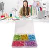 650Pcs Steel Wire Candy Colored Safety Pins Clothing Store Hang Tag Fixing